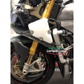 Carbonvani - Ducati Panigale V4 / S / R / Speciale Carbon Fiber Complete Water Cooler & Oil Cooler Cover (V-fairing)